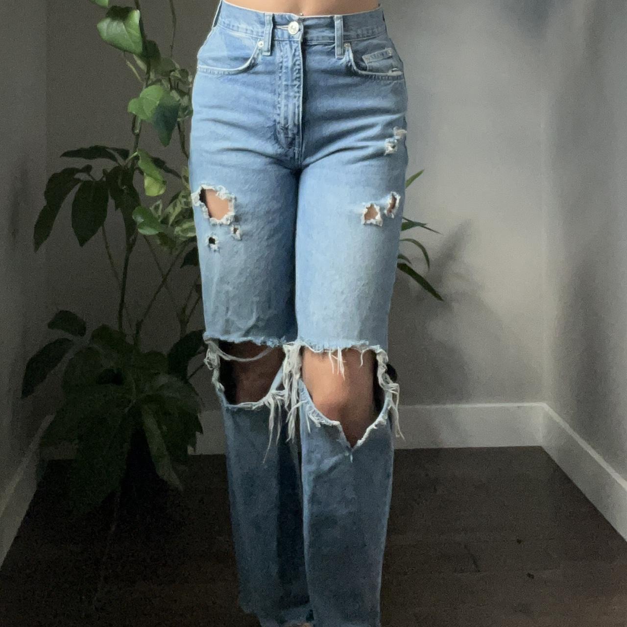 urban outfitters ripped jeans no... - Depop