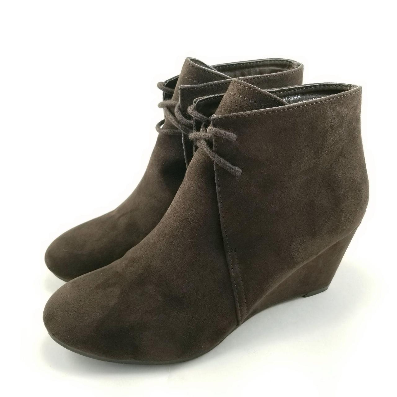 Product Image 1 - New Directions Wedge Booties Brown