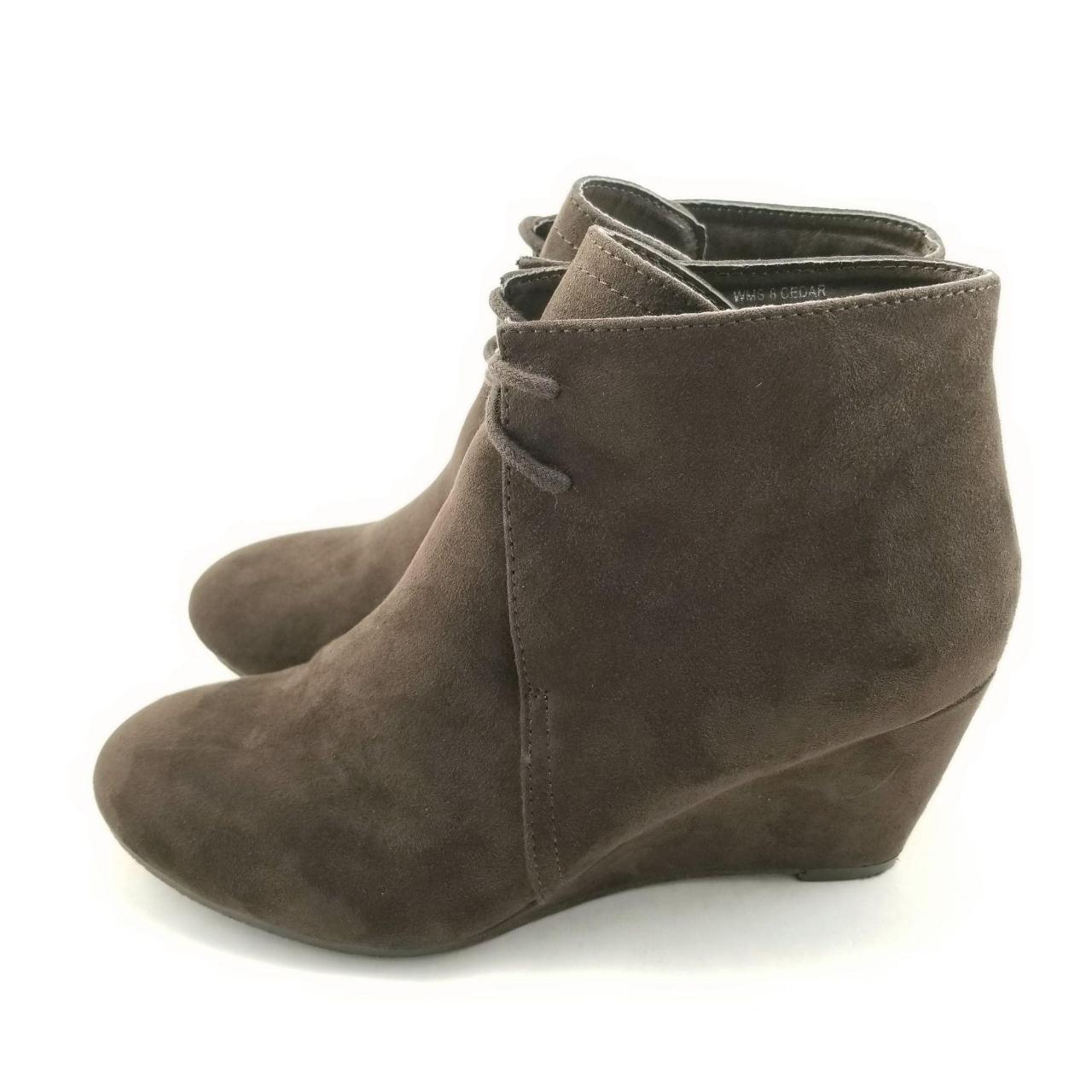 Product Image 4 - New Directions Wedge Booties Brown
