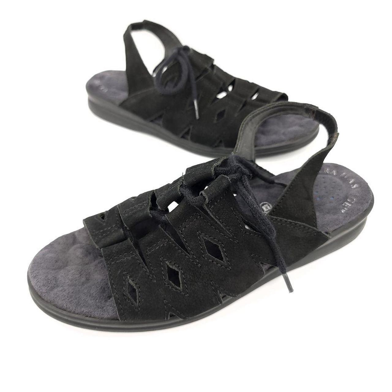 Cobbie Cuddlers Sandals Black Sandal Slip On Sling... - Depop