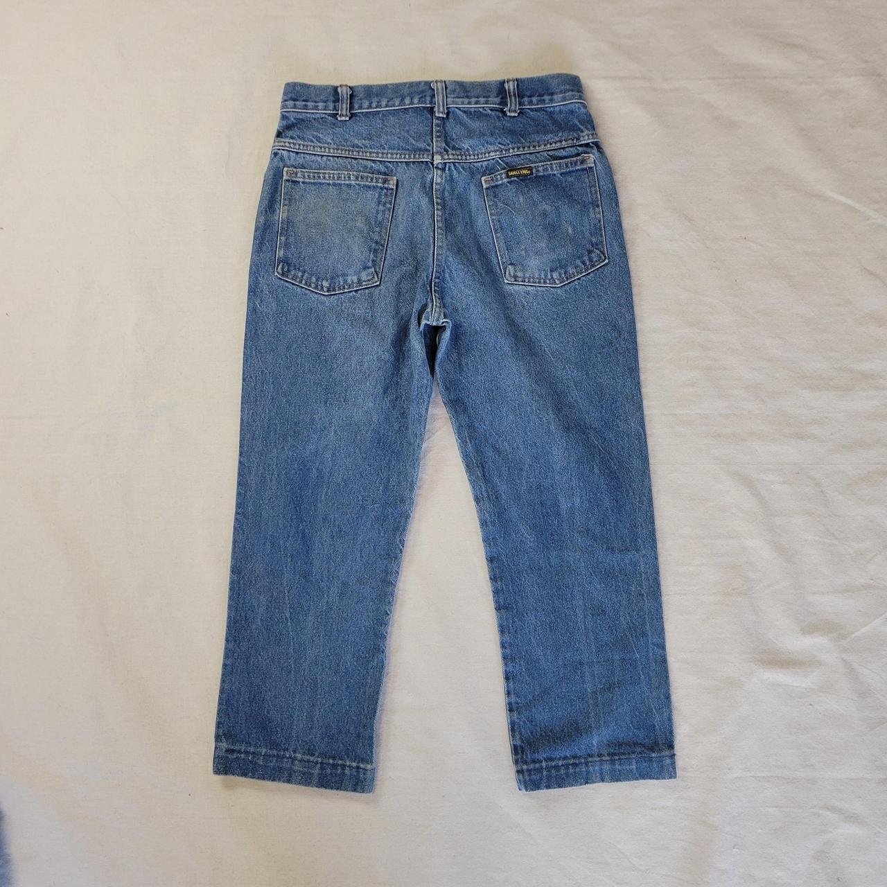Vintage 70s Saddle King denim jeans. Classic look,... Depop