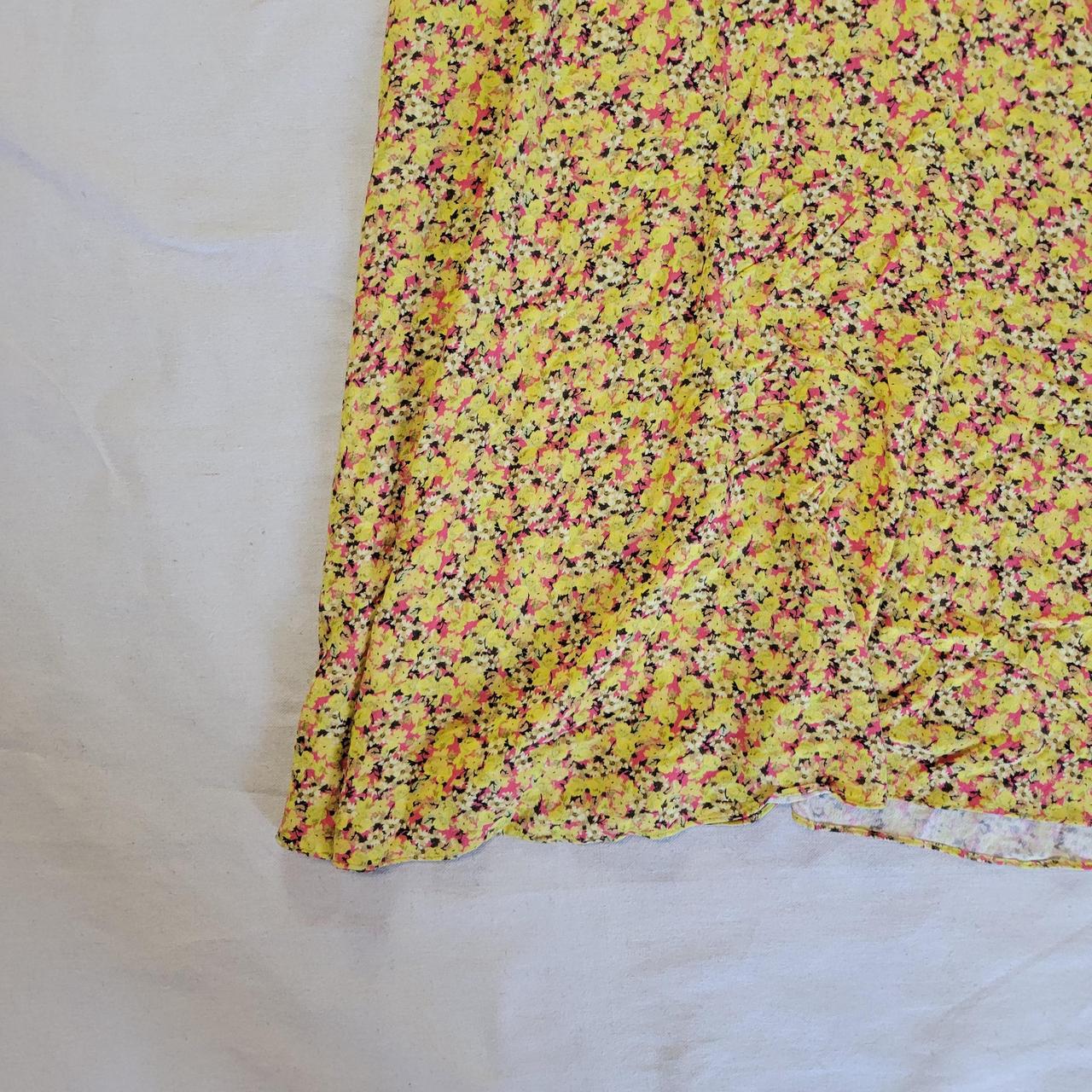 Urban Outfitters yellow summer maxi dress, super... - Depop