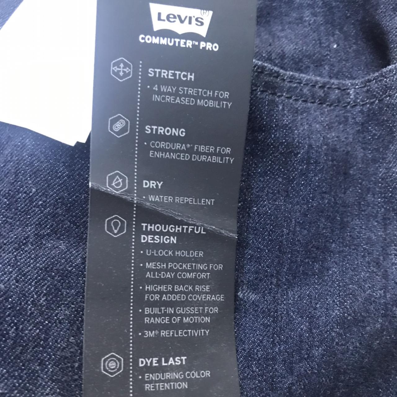 Levi's men's 512 gusset hot sale commuter