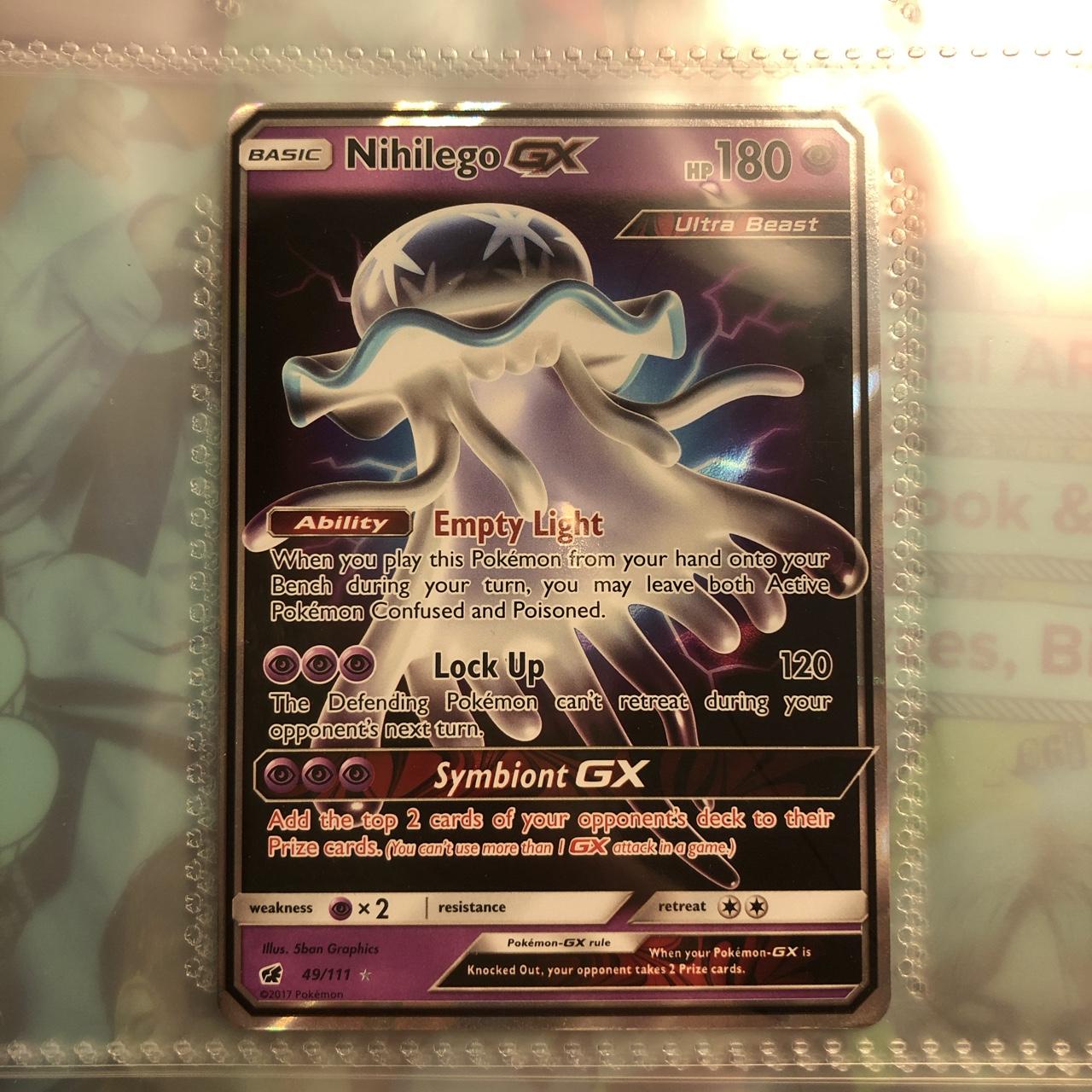 Nihilego GX - 49/111 - Ultra Rare