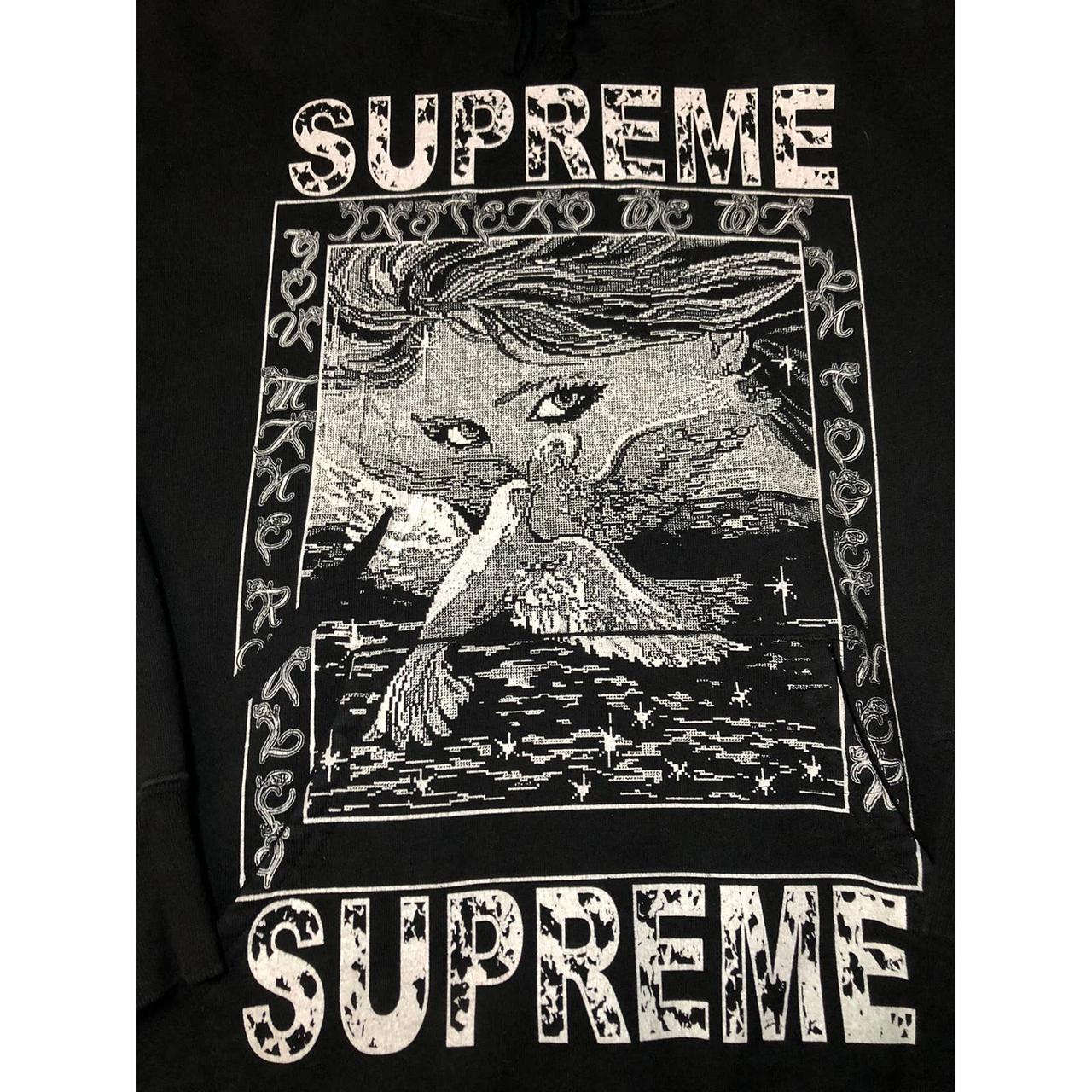 2019 Supreme “Doves” Hooded Sweatshirt in... - Depop