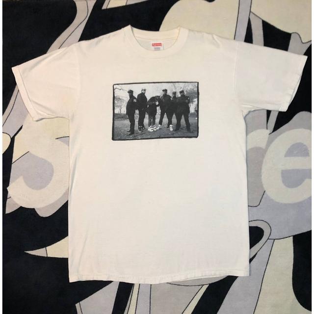 Supreme public shop enemy tee white