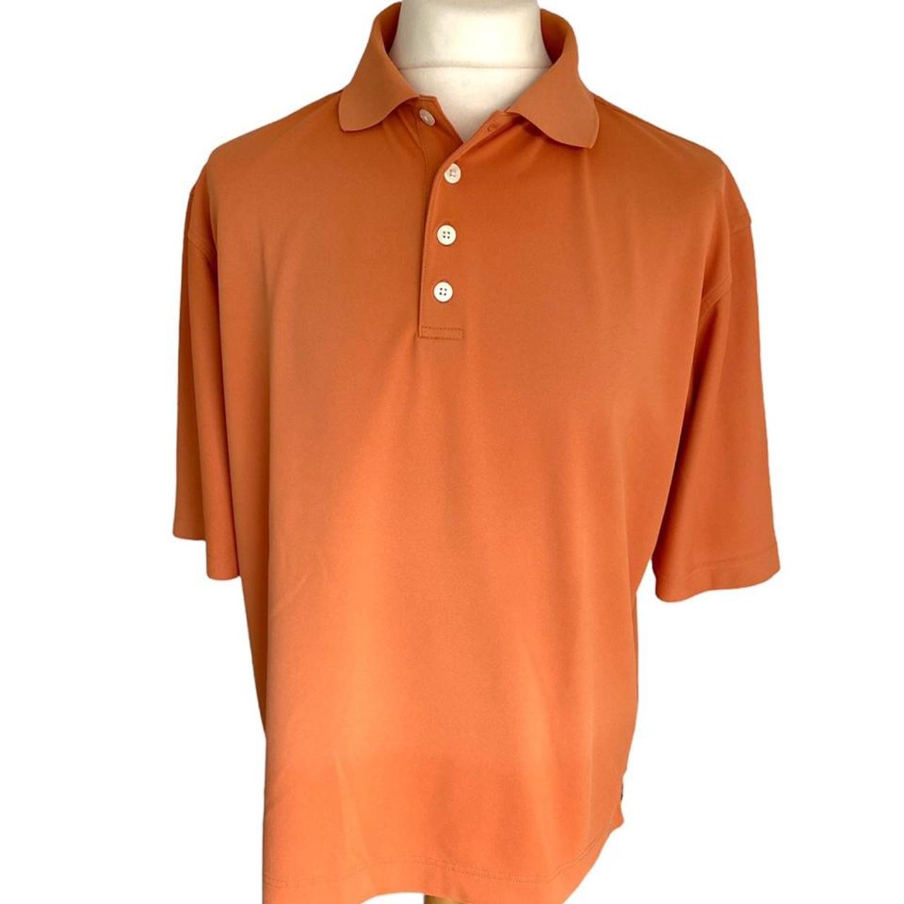 Footjoy Orange Golf Shirt Size Medium Good clean... - Depop