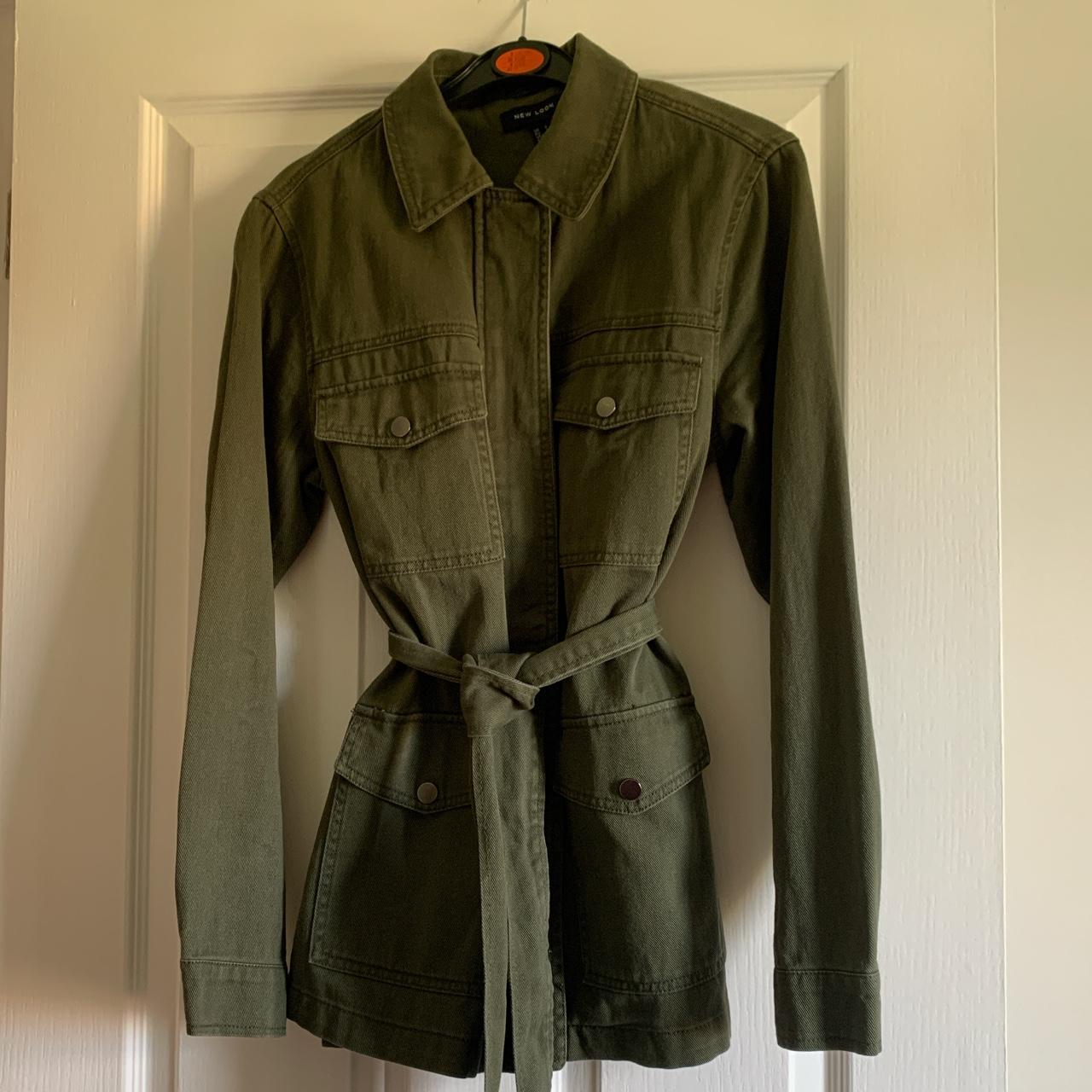 New Look Women's Khaki Jacket | Depop