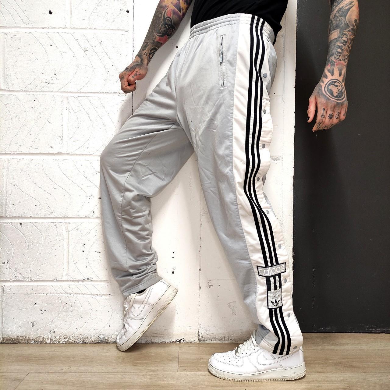 tracksuit bottoms with poppers
