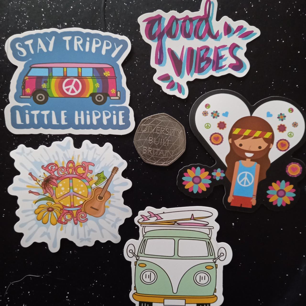 Product Image 1 - Funky Trippy Hippie Stickers. 5