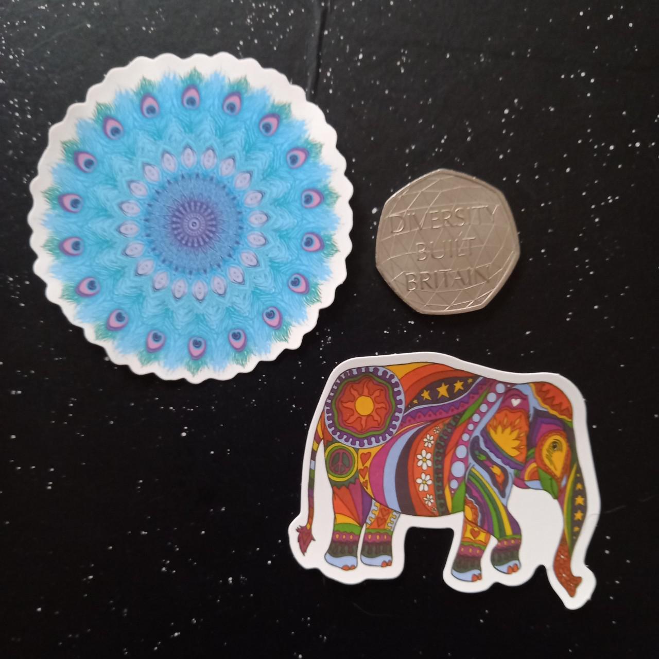 Product Image 1 - Funky Trippy Hippie Elephant &