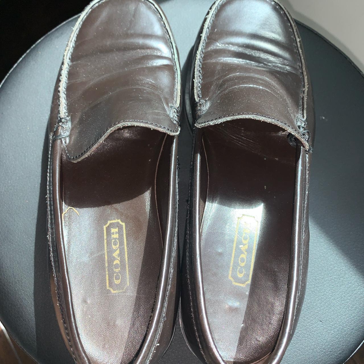 Vintage Coach business flats. VERY pre-loved but... - Depop