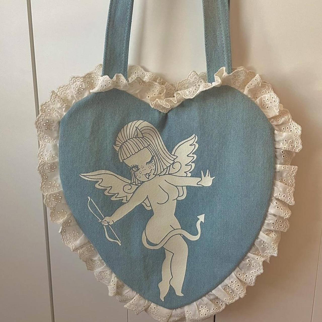 Valfre Women's Blue and White Bag