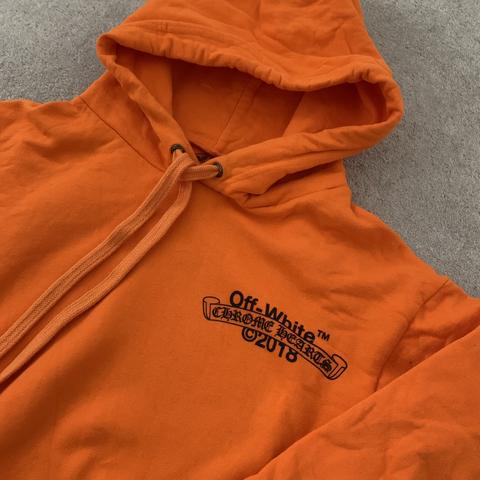 Off white best sale chrome hearts hoodie