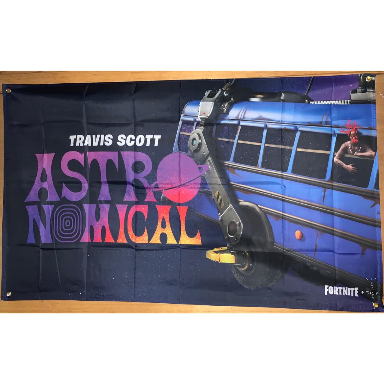 Travis Scott Astroworld Poster HandPainted L: 25” - Depop