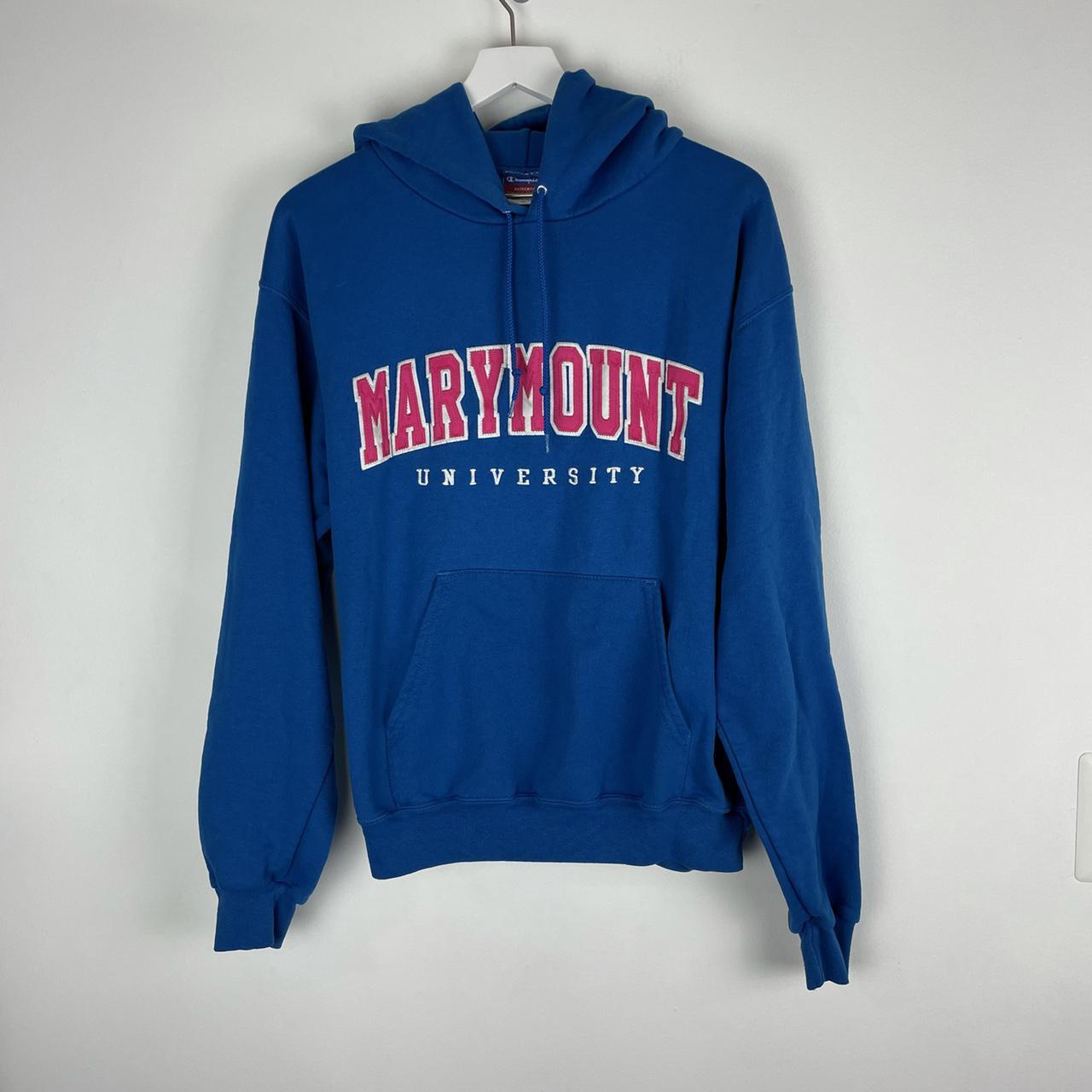Vintage CHAMPION Marymount University Hoodie Spelled... - Depop