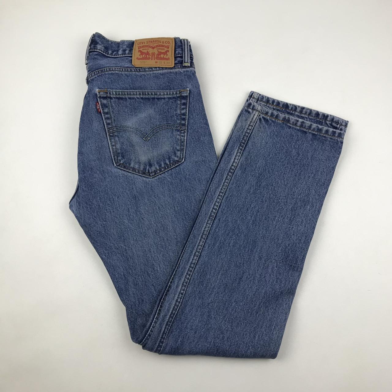 Vintage Levi’s 505 Tab High Waist wedgie... - Depop