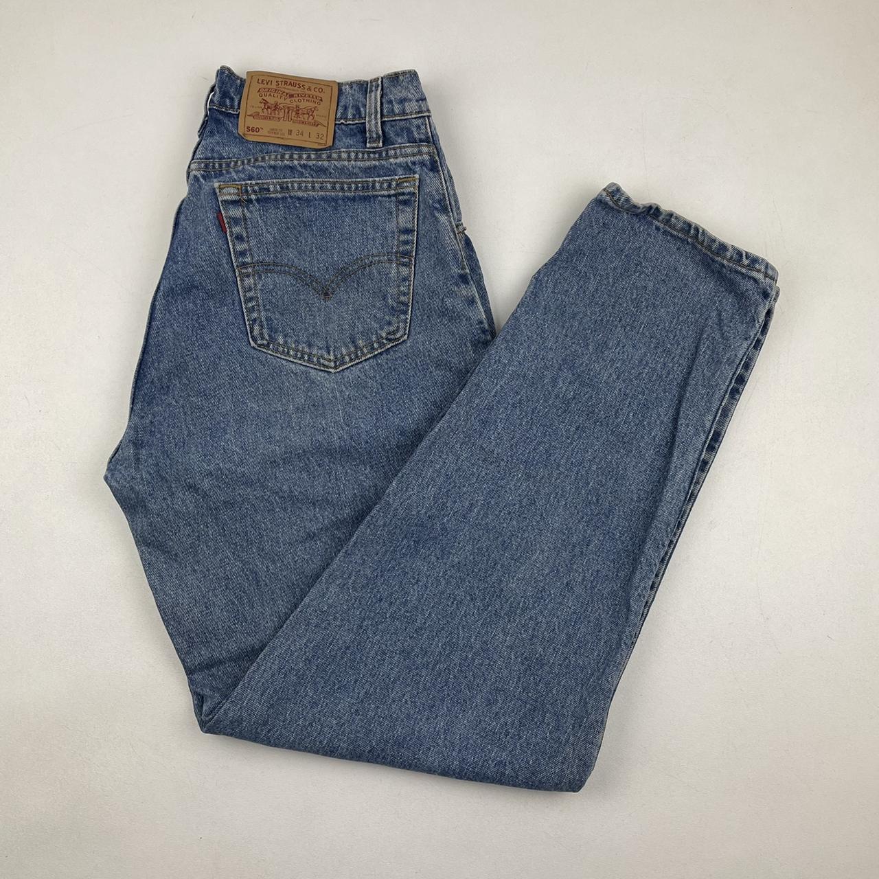 Vintage Levi’s 560 High Waist wedgie Loose... - Depop