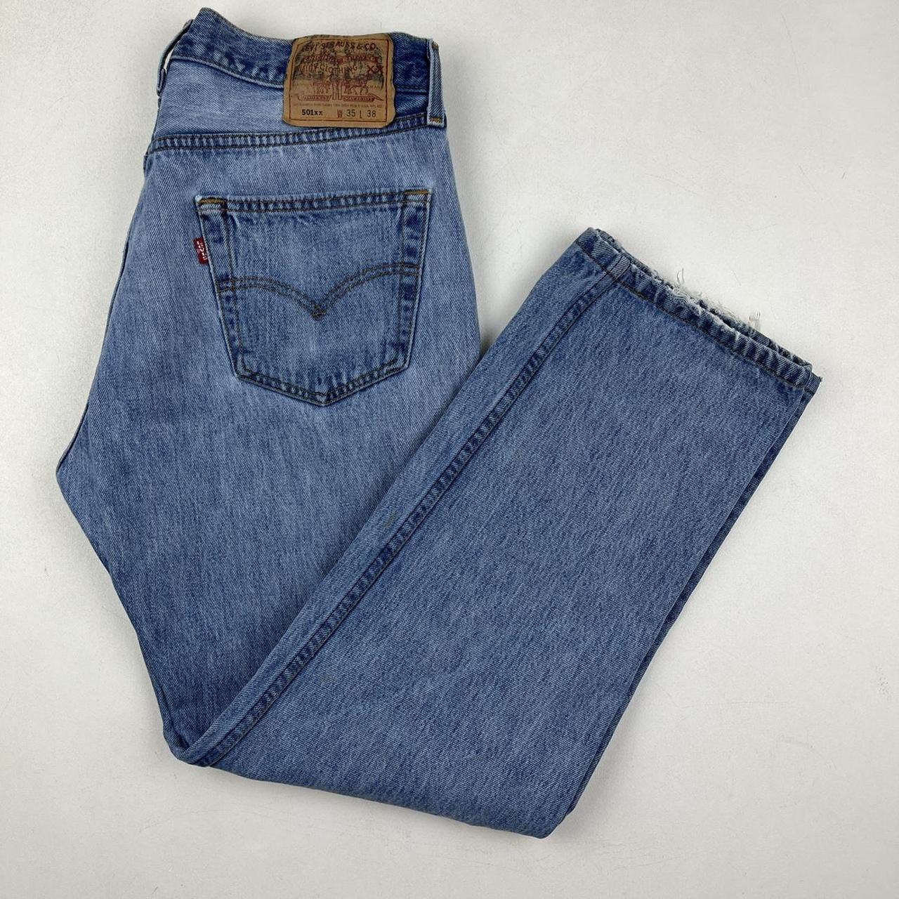 Vintage Levi’s 501 High Waist wedgie fit Jeans Fit:... - Depop