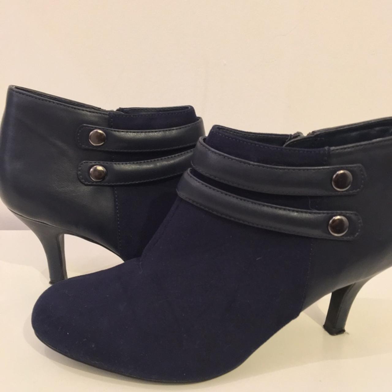 Marks and spencer outlet navy ankle boots