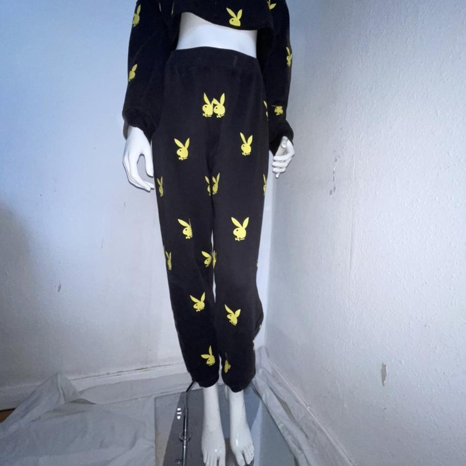 MISSGUIDED X PLAYBOY Womens Blue Yellow Tie Dye Joggers LOUNGE Pants Size L  £47.80 - PicClick UK