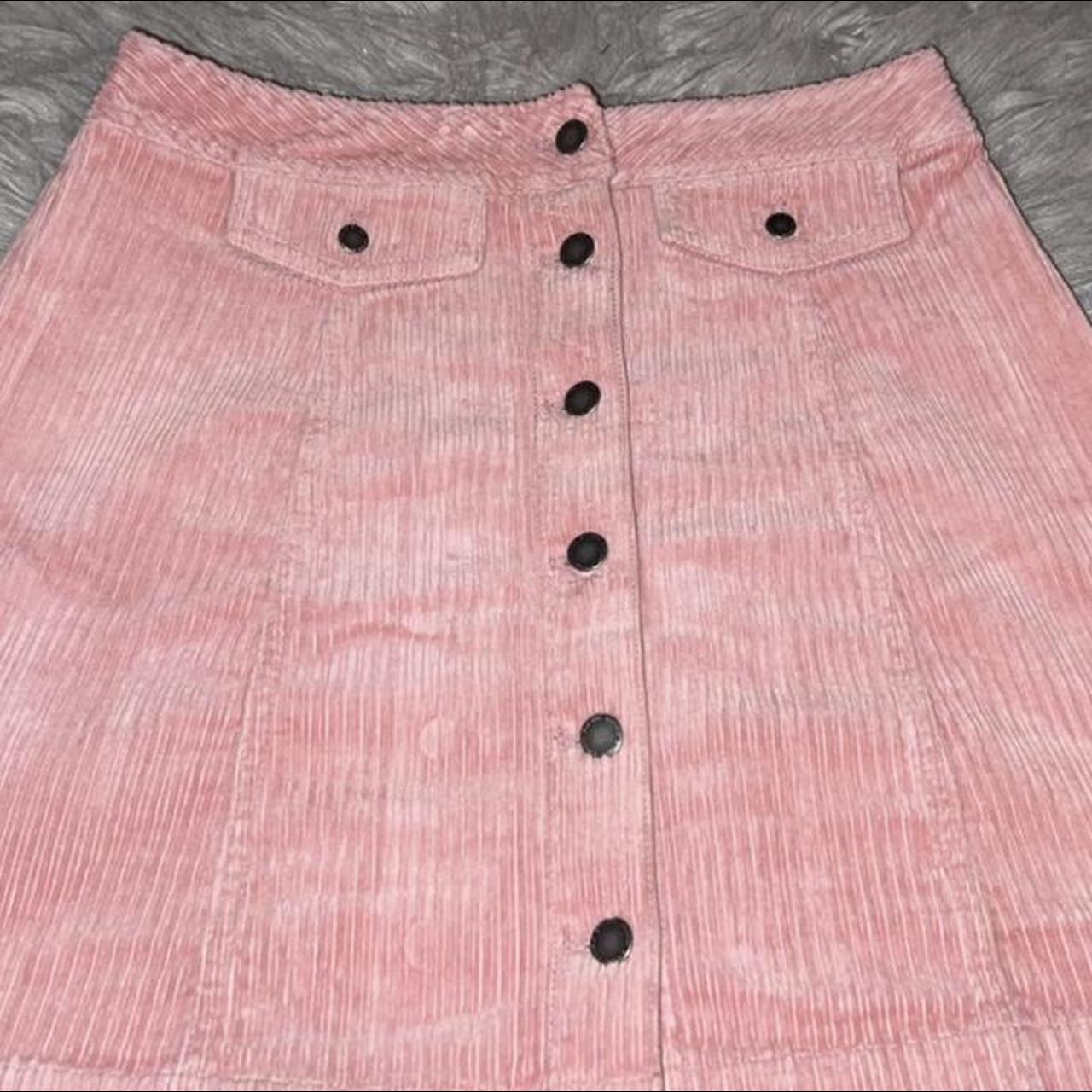 H&M Women's Pink Skirt Depop