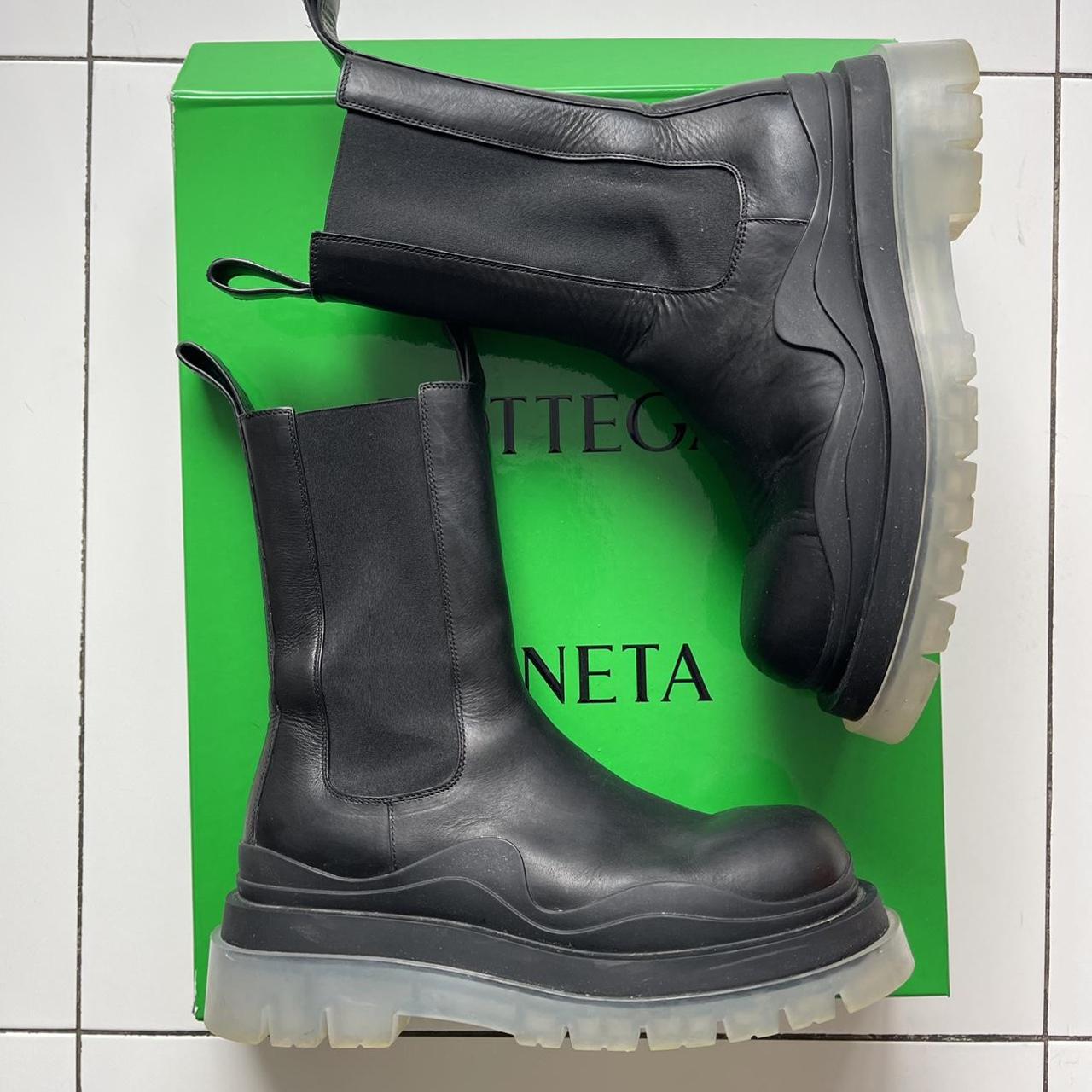 Bottega Veneta mens tire boots Size 43 Excellent... - Depop