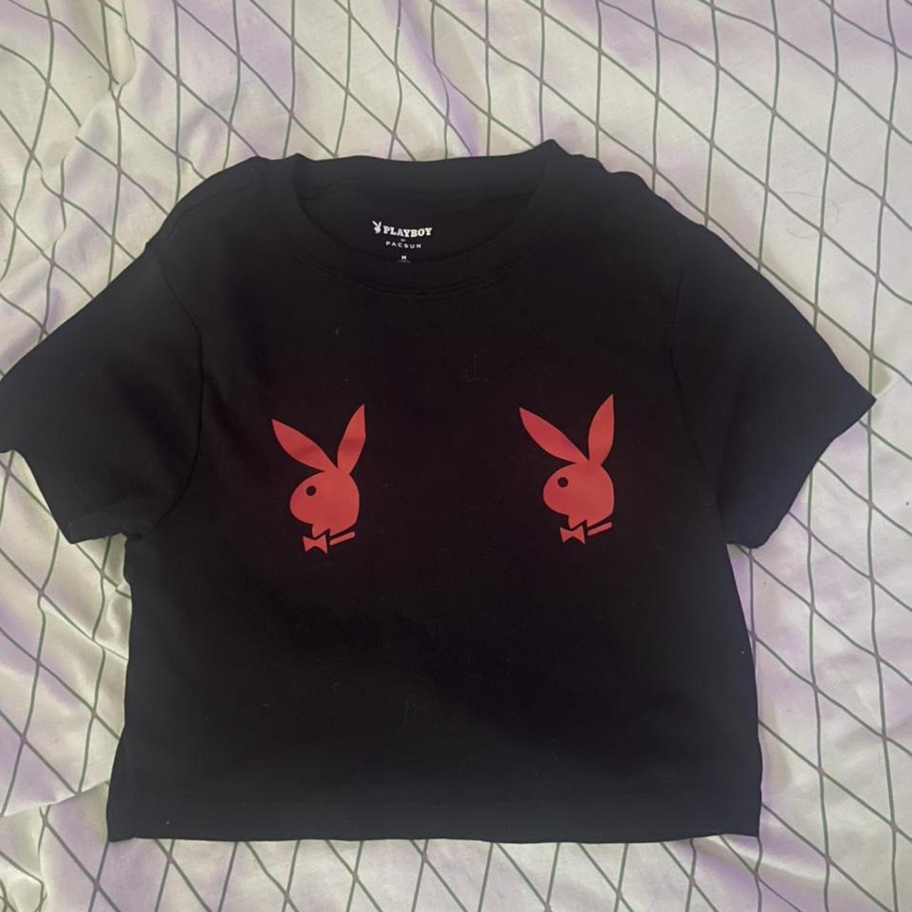 PACSUN PLAYBOY baby tee ★彡 can’t buy anywhere in the... Depop