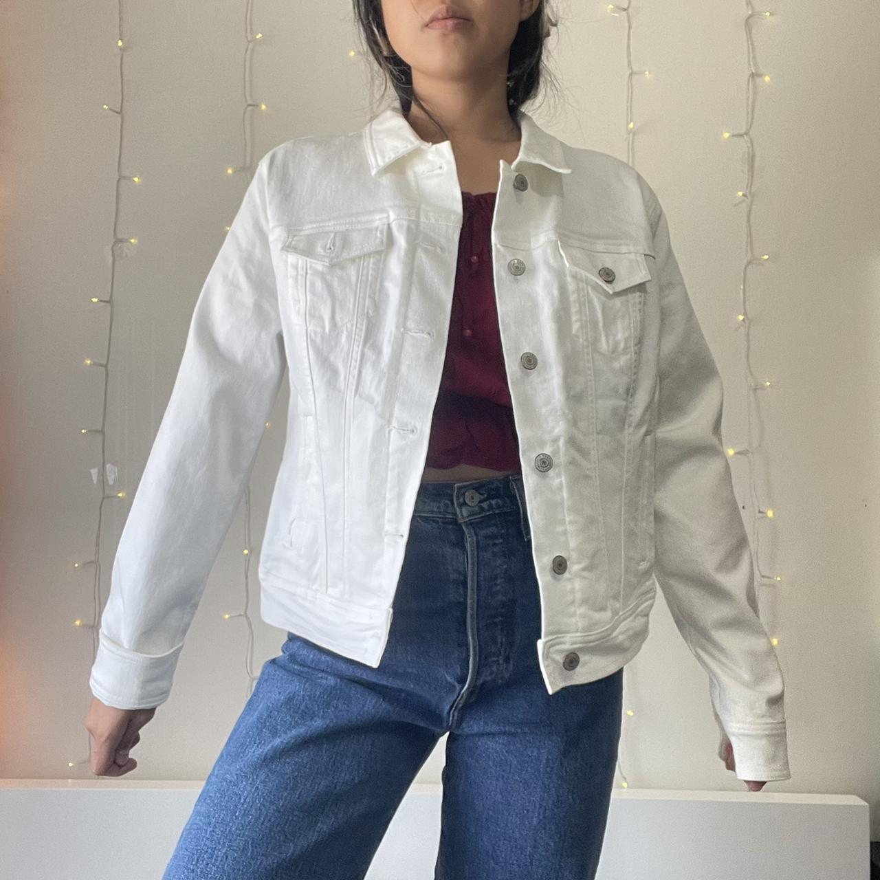 Old navy silver jacket best sale