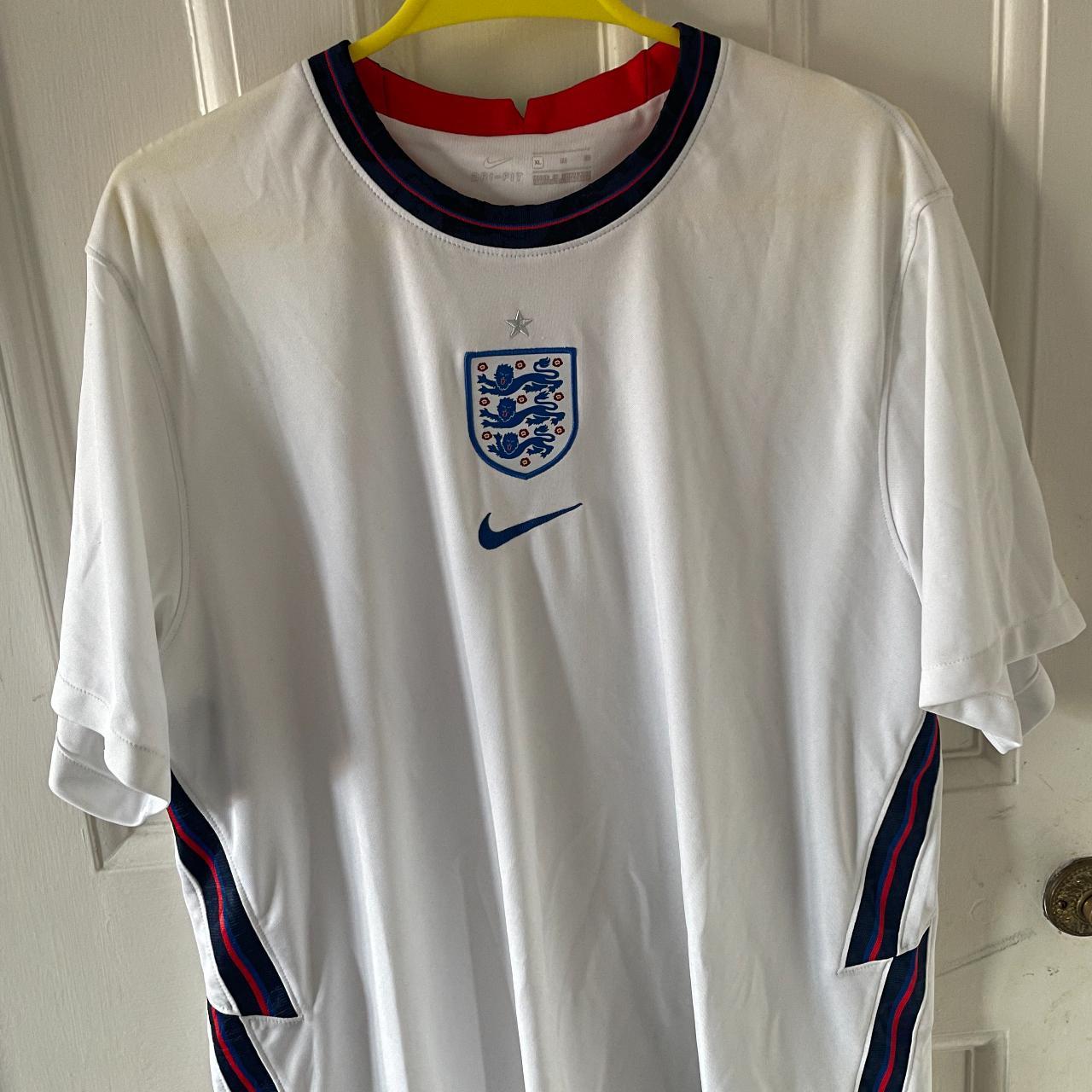 England Football Shirt Size XL Euro's... Depop