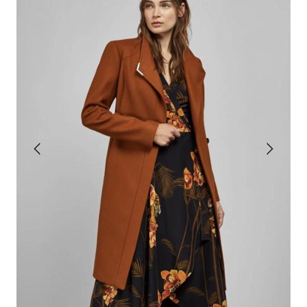 ted baker ellgenc coat tan