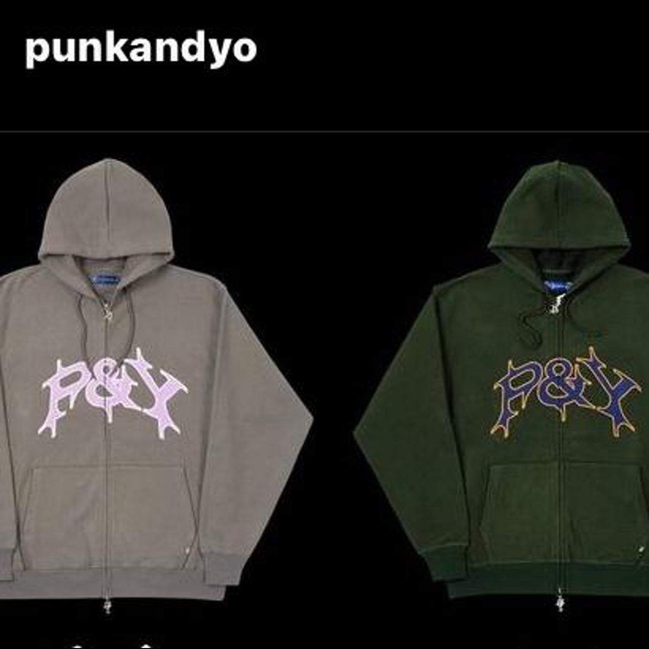 高級素材使用ブランド punkandyo zip up hoodie passwithpamela.com