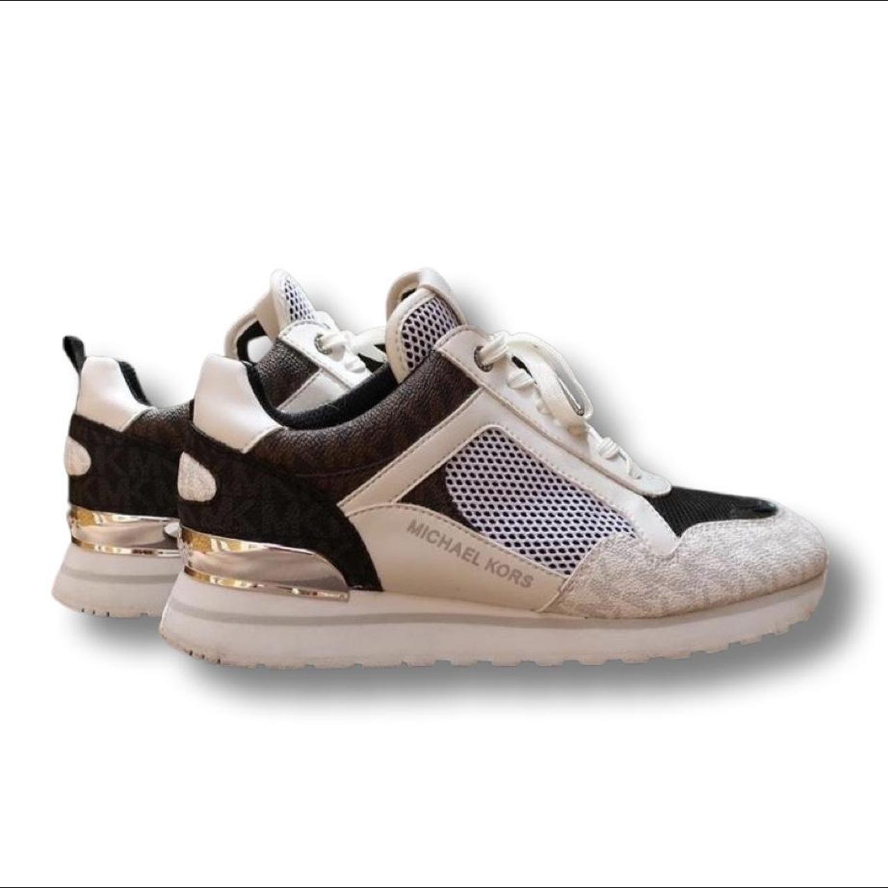 michael kors ladies white trainers