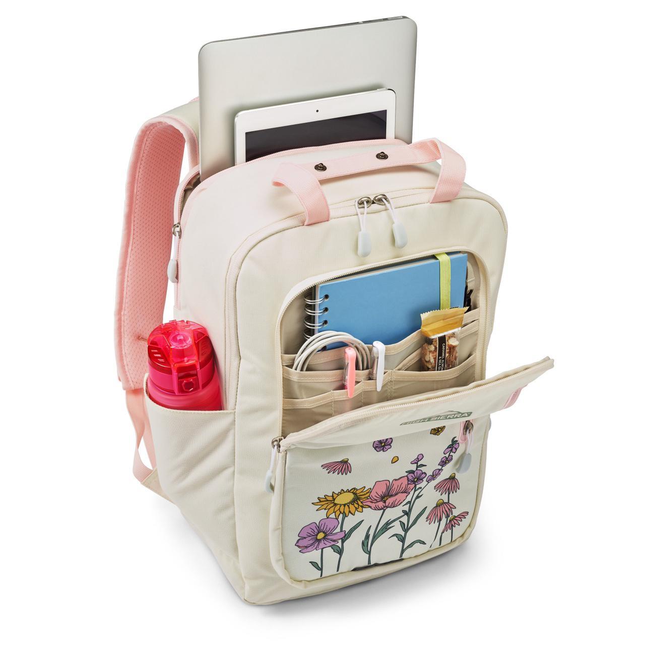 NWT High Sierra Mindie wildflower Pro Backpack Depop