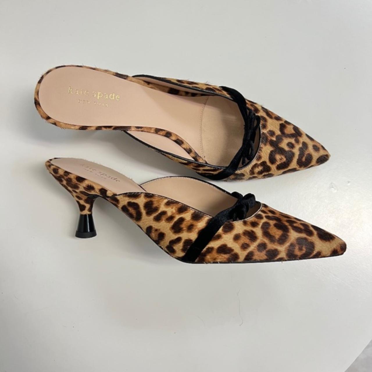 Kate spade leopard on sale shoes