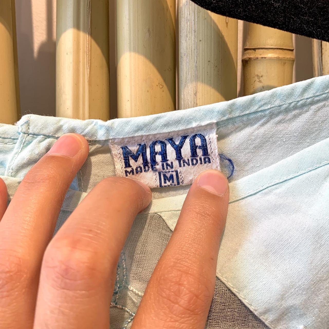 Maya Women's Blue Dress (4)