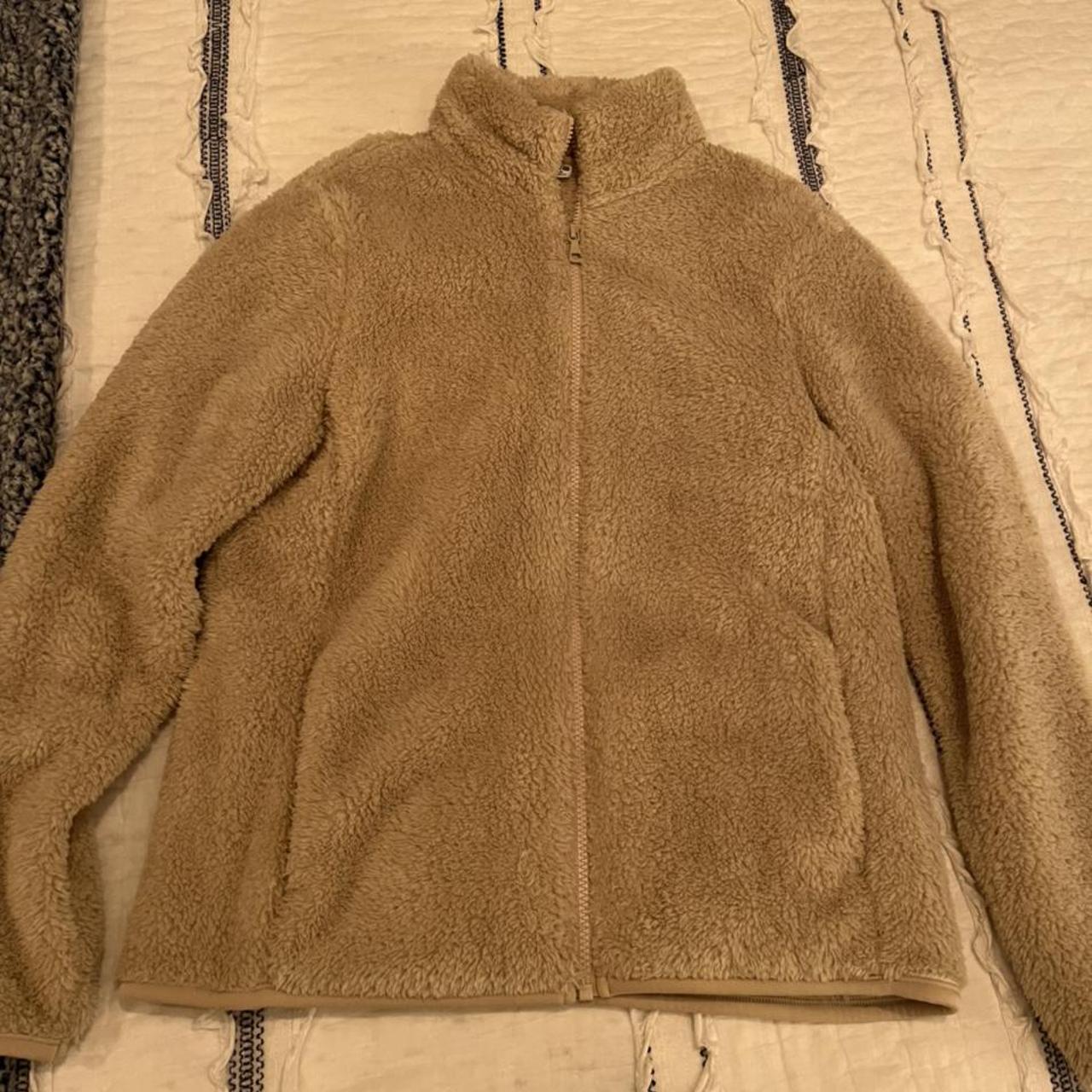 teddy bear jacket uniqlo