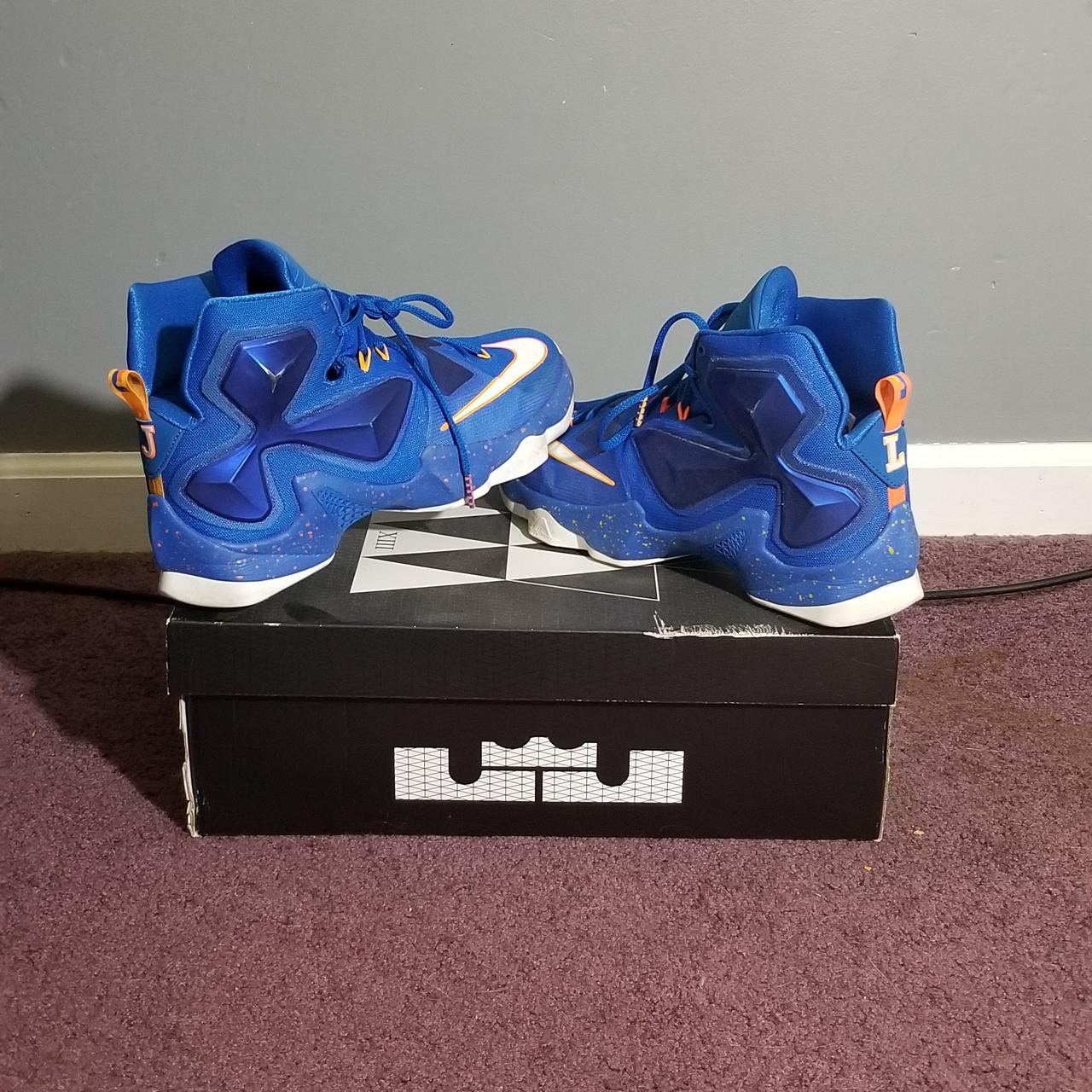 lebron james shoes 12 blue