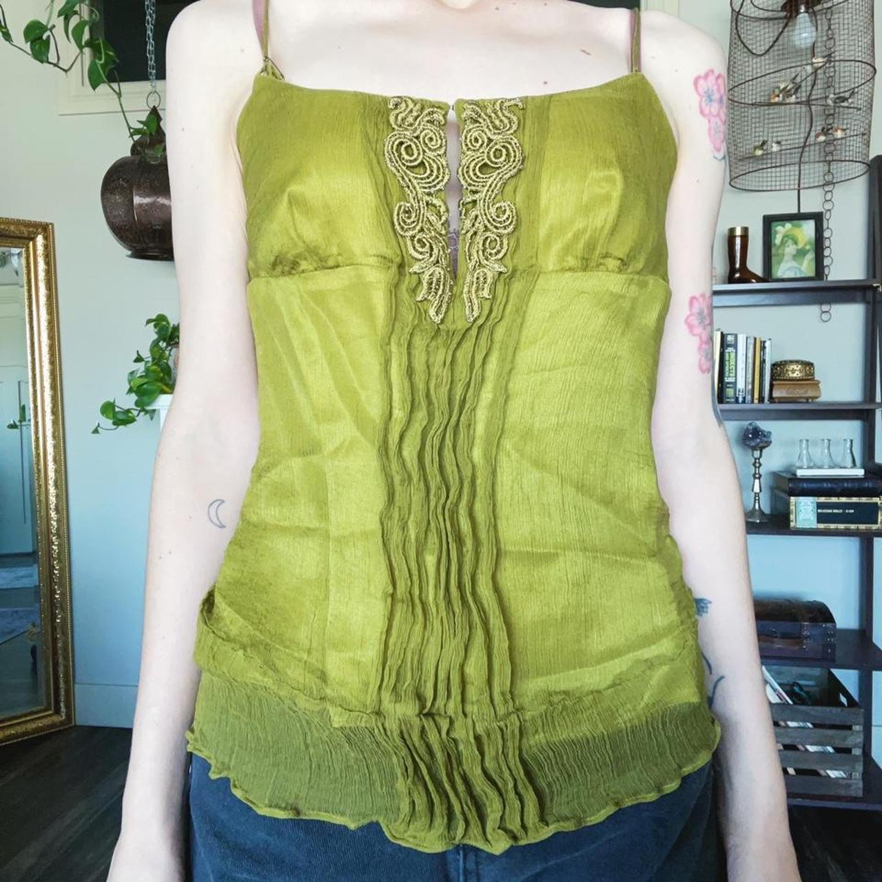 Laundry by Shelli Segal Women's Green Vest (3)