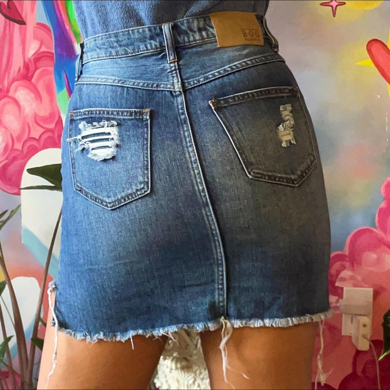 Product Image 2 - Ripped denim skirt from Band