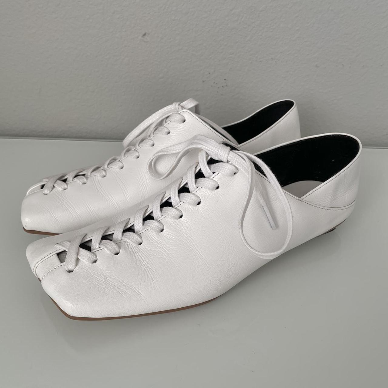 Women's White Ballet-shoes (2)