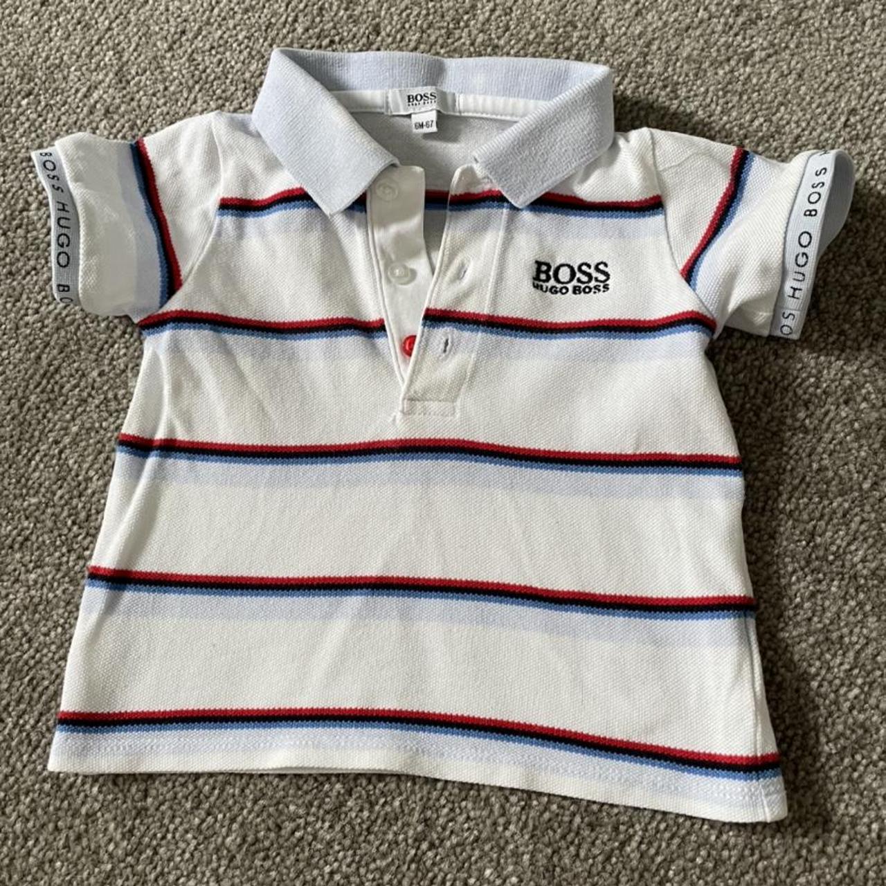 Baby boy Hugo Boss polo shirt age 6 months. Only