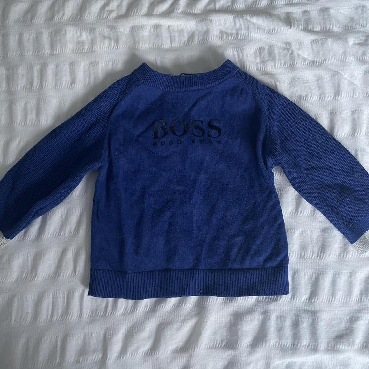 Baby boy Hugo Boss jumper, up to 12 months.... Depop