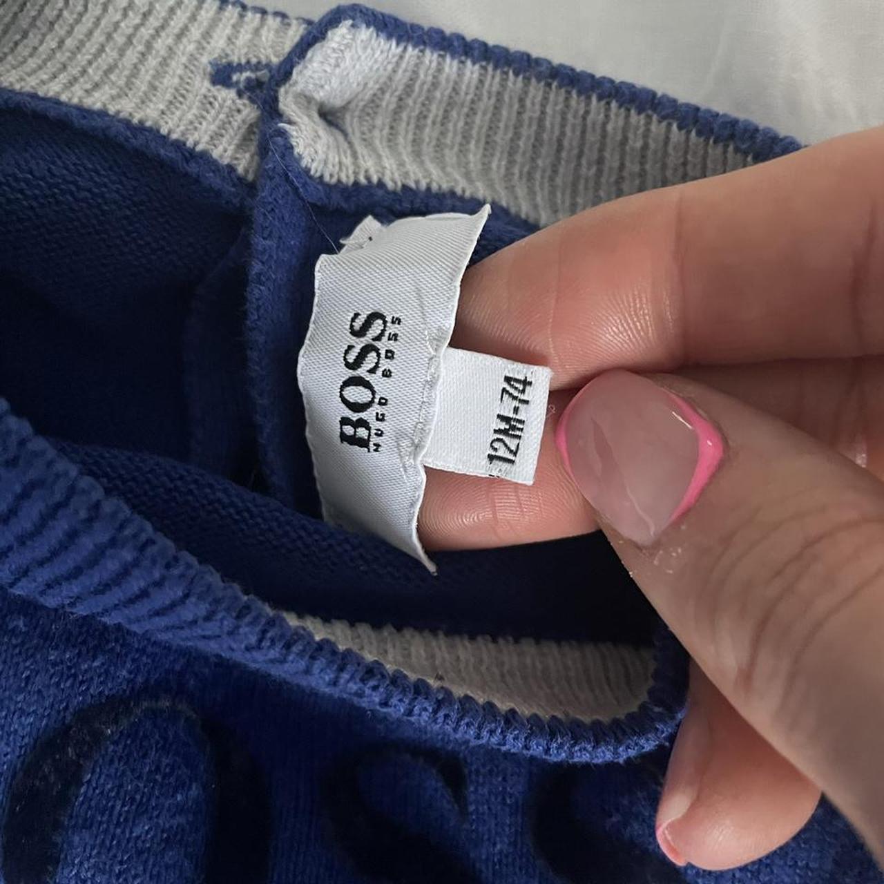 Baby boy Hugo Boss jumper, up to 12 months.... Depop