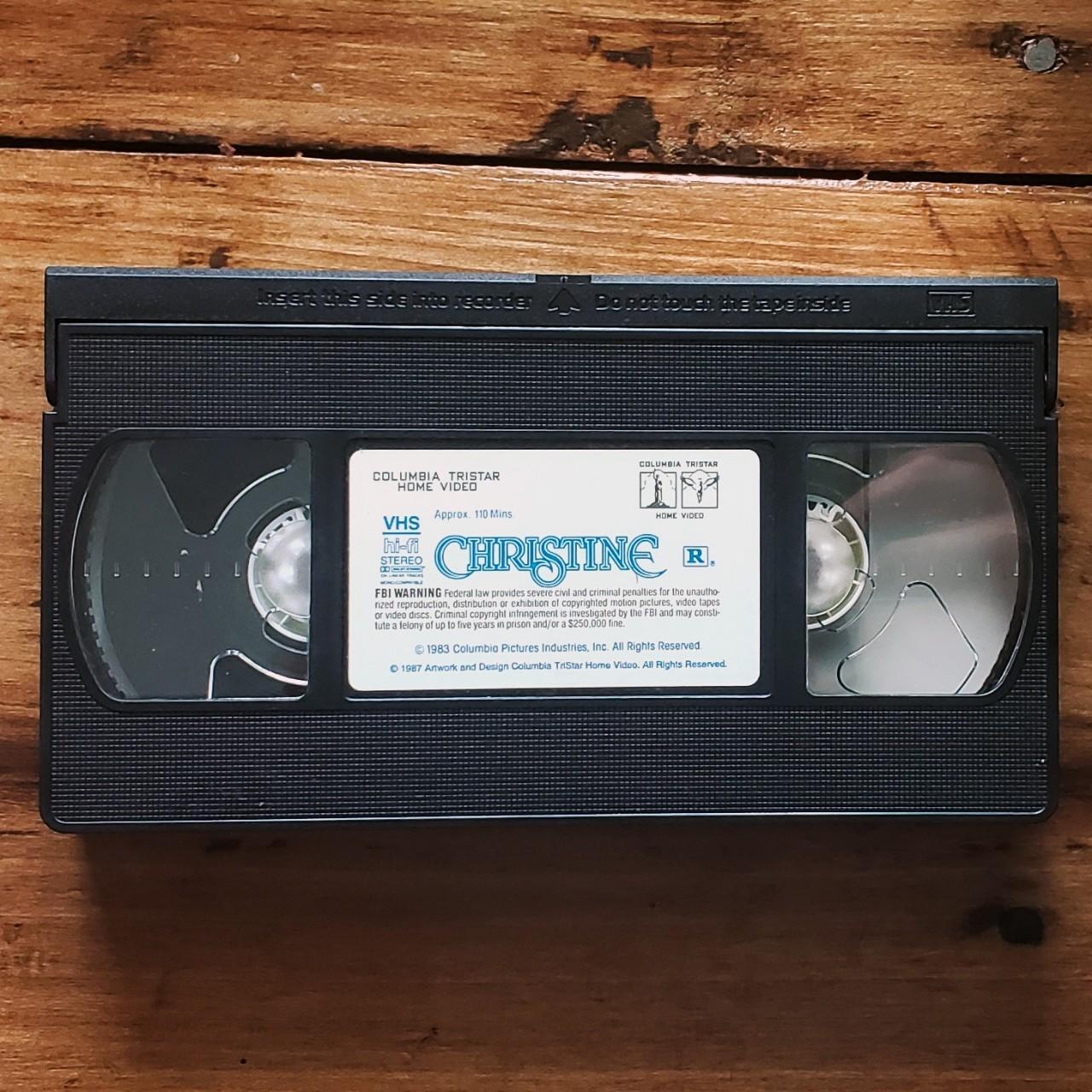 Vintage John Carpenter's Christine Vhs Video. It Was - Depop