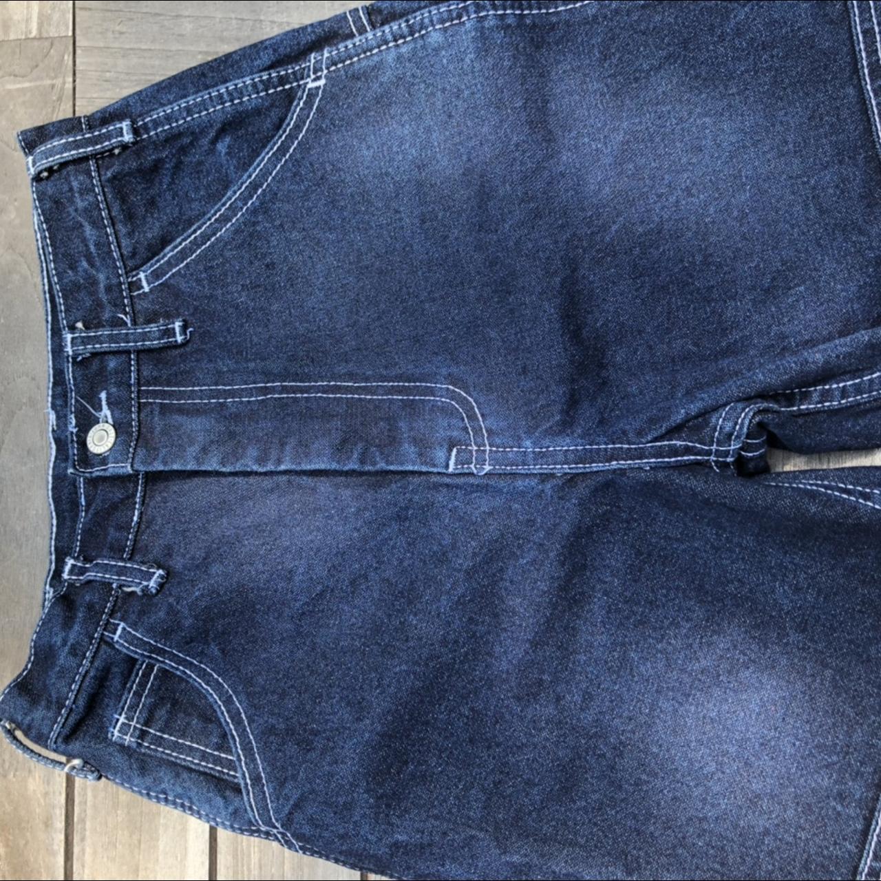 BRANDY MELVILLE Ariana dark wash painter jeans👖... Depop