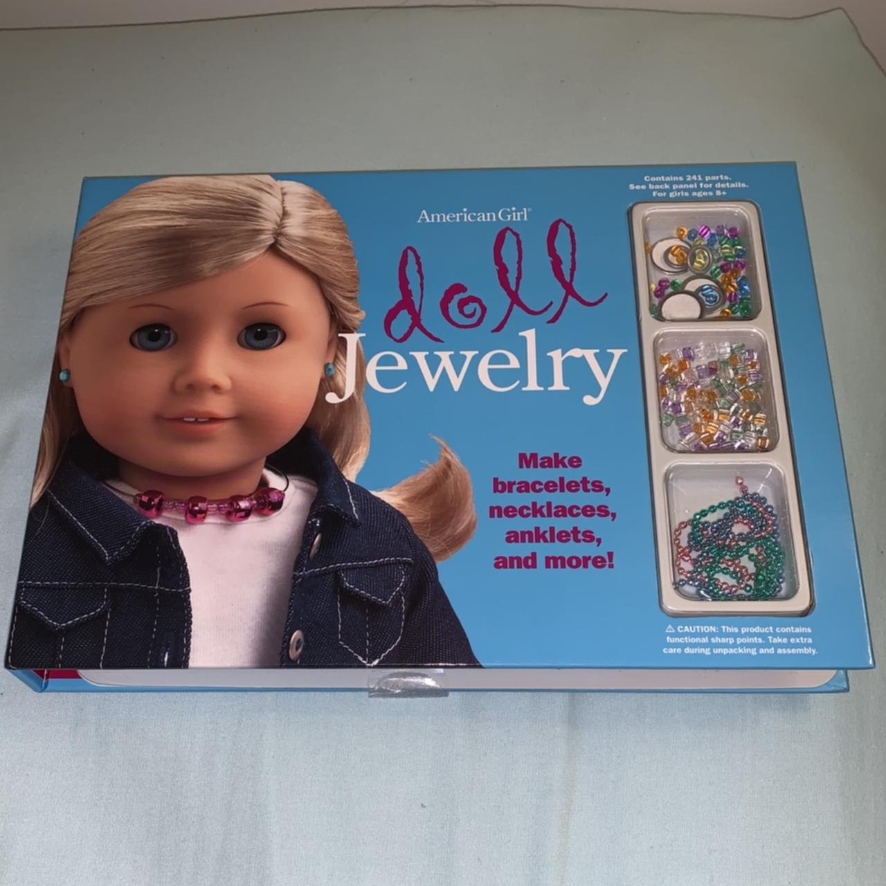 New American Girl Doll Jewelry Kit Contains Book. Depop