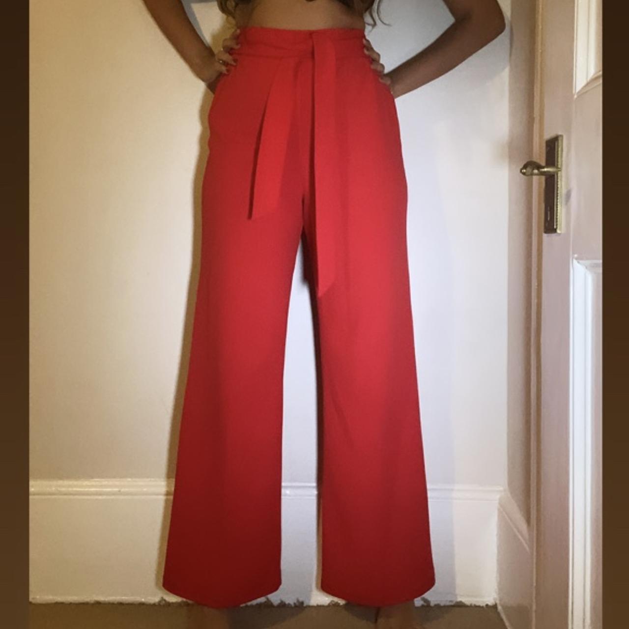 Miss selfridge wide outlet leg trousers