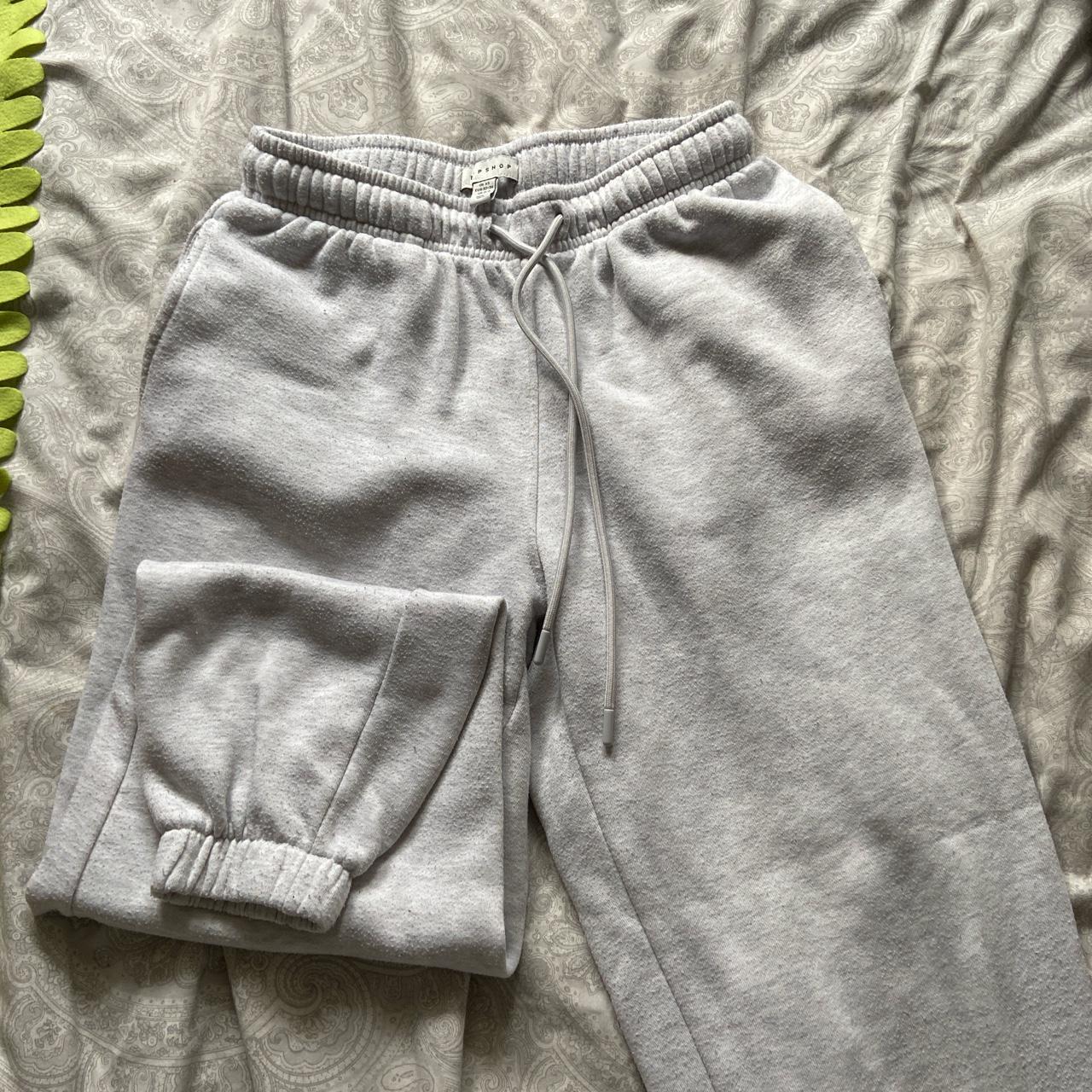 Top shop grey joggers sale