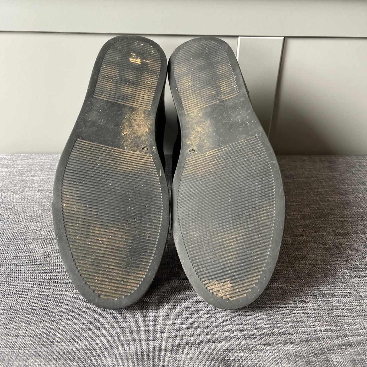 mens black high top trainers